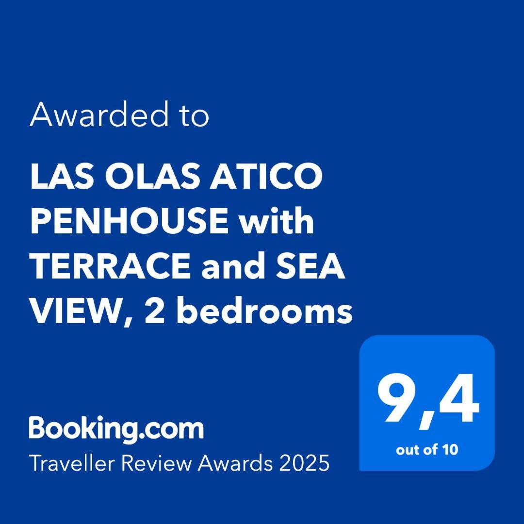 Las Olas Atico Penhouse With Terrace And Sea View, 2 Bedrooms La Caleta  Exterior photo